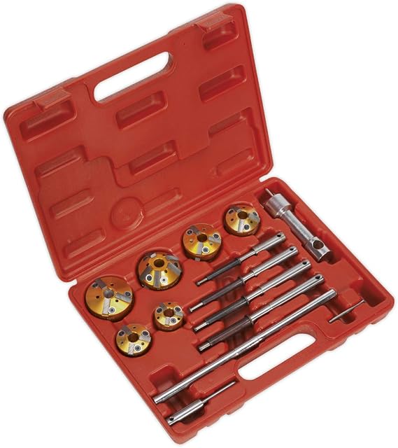 Sealey Vs1825 Valve Seat Cutter Set 14Pc