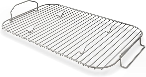 Ninja Woodfire XL Roast & Smoke Rack, for OG800/OG900, Steel, Silver
