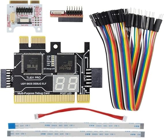 TL631 Pro -DEBUG Diagnostic Card - PCI-E Mini PCI-E Motherboard Multifunction