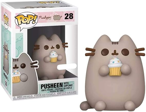 Funko Pusheen POP Vinyl Figure | Pusheen with Cupcake