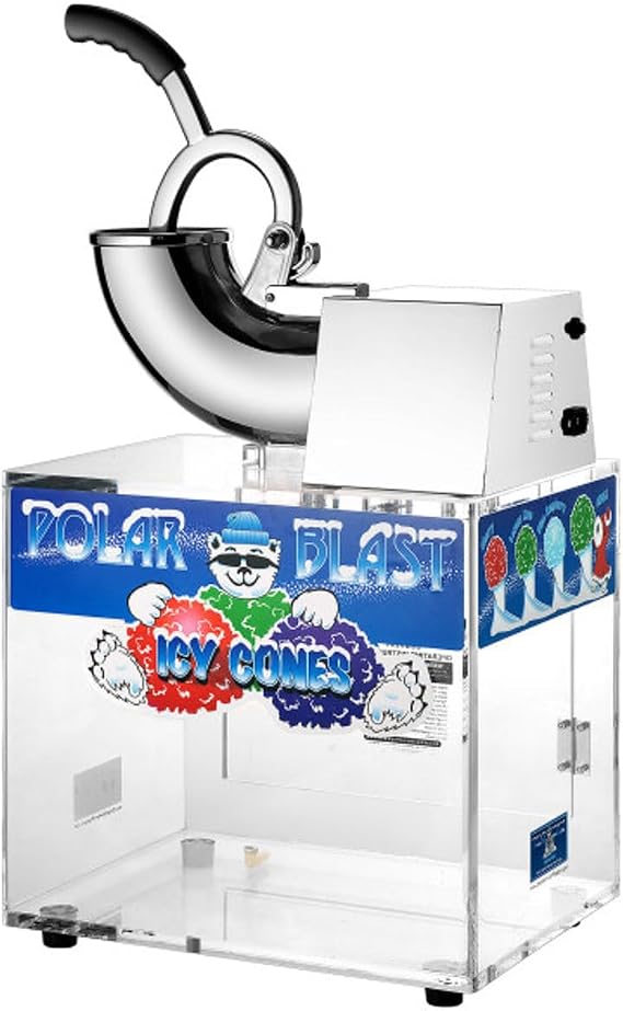 Great Northern Polar Blast Acrylic Snow Cone Machine Snowcone Slush Maker