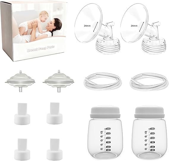 Breast Pump Replacement Parts Set Compatible with Spectra S1/S2/9 Plus