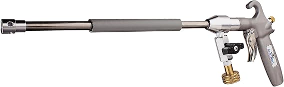 Guardair 79WG Syphon Water Jet Cleaning Gun, 3-Mode Spray w/ 12" Stainless Steel Extension, Precision Control for Construction, Machinery, Automobiles