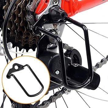 Bike Rear Derailleur Guard Rack Protector Universal Steel Iron for Bicycle Mountain Road Cycling