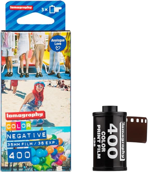 Lomography Color Negative 400 ISO 35mm 3 Pack