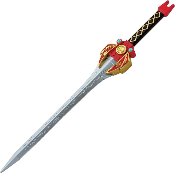 Disguise Red Ranger Mighty Morphin Sword, Official Power Rangers Costume Accessory for Kids