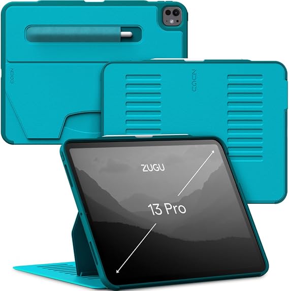 ZUGU Case for iPad Pro 13 inch (M4/M5) 2024/2025 [Aqua]