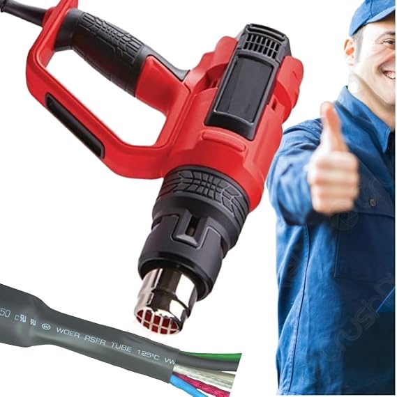 Generic Electric Heat Gun Compatible with Bauer 1600 Watt 12 Amp 14 Temperature Corded Heat Gun (1825E-B) - Compatible with Wagner, Stanley, Hyper Tough, Metabo HFE, and Heat Gun Accessories