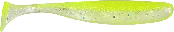 Keitech Easy Shiner 2" 12Pk Chartreuse Shad