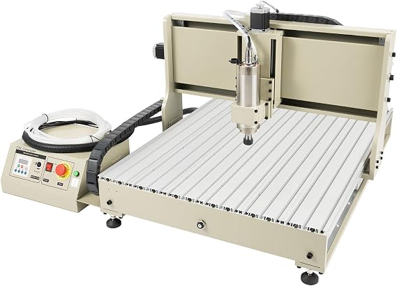 CNC Router Kit Machine, MACH3 CNC Router Machine, 2200W 3D Engraving Machines USB for Wood Relief Three-dimensional Carving