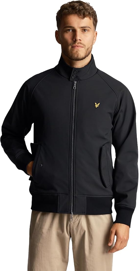 Lyle & Scott Mens Harrington Soft Shell Jacket