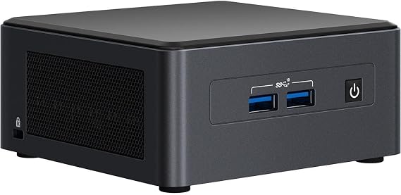 Intel NUC 11 Pro Mini PC NUC11TNHi7, 11th Gen Core i7-1165G7, 4.7GHz, Max 64GB RAM Support, Thunderbolt (8GB RAM+256GB SSD)