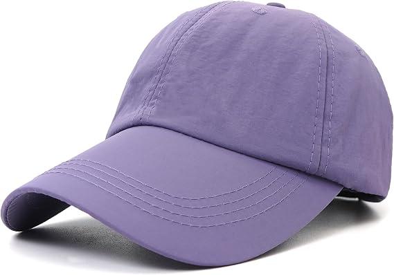 Waterproof Baseball Cap for Men Women Breathable UPF50+ Sport Outdoor Caps Quick Dry Adjustable Rain Hat