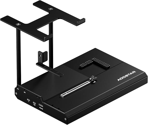 AOOSTAR EG02 External GPU Docking Station, Dual Thunderbolt 5 + OCuLink(PCIe4.0x4), Support ATX/SFX Power Supply, Supports Mainstream NVIDIA and AMD Graphics Cards