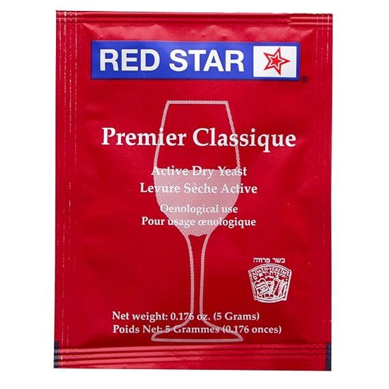 Red Star Premier Classique formerly Montrachet Yeast -1 Pack