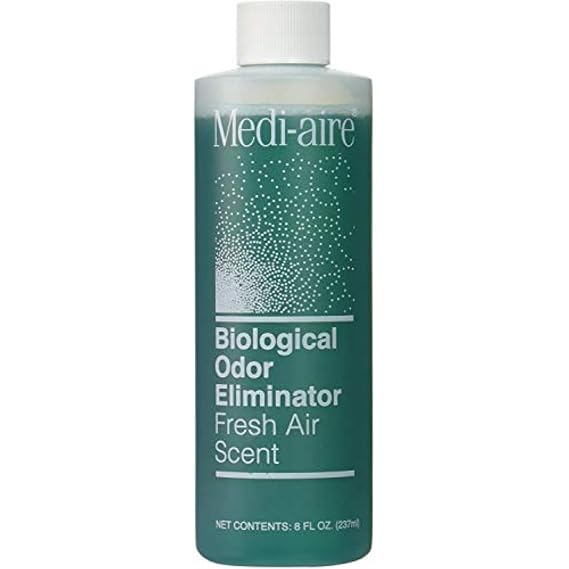 Bard 577018A Medi Aire Fresh Air Scent Biological Odor Eliminator 8 Ounce. Refill Bottle by Bard Medical
