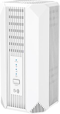 WAVLINK 2026 New 5G NR SA NSA AX3000 WiFi 6 CPE Router with SIM Card Slot, Qualcomn RM520N-GL Module, Dual Band Mesh 5G Router, Gigabit WANLAN Ports, 9 x Internal Antennas, WPA3, VPN