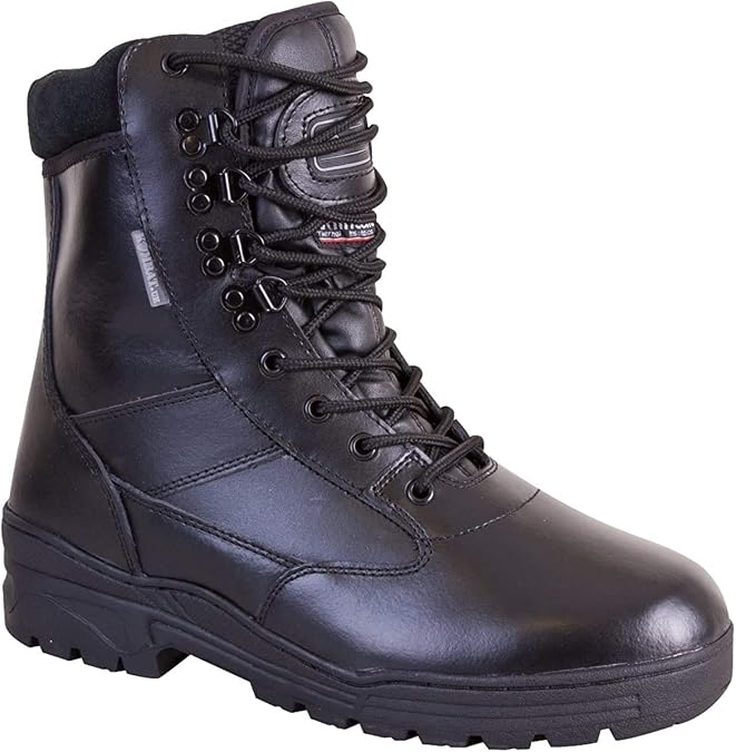 Kombat UK Men's All Leather Patrol Boots