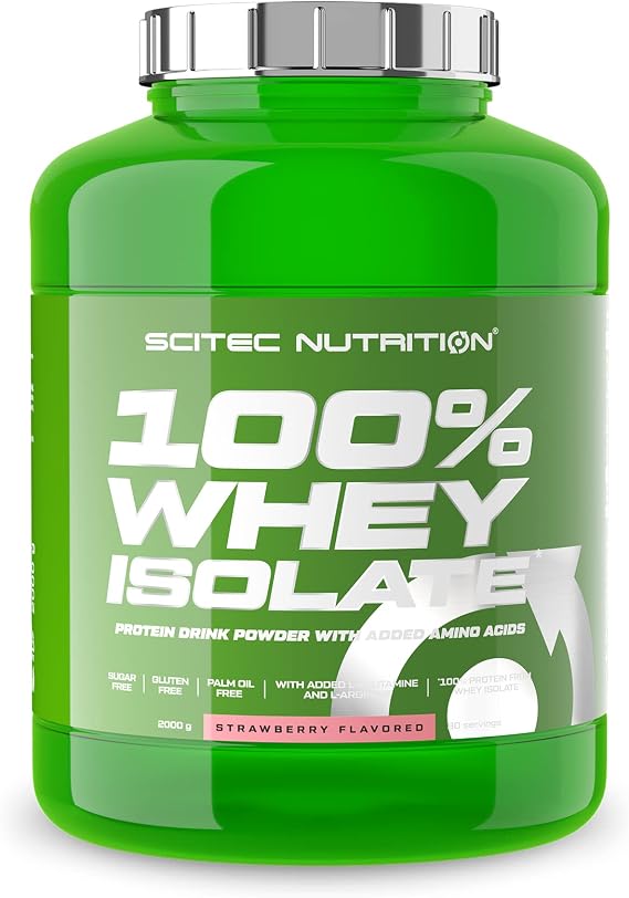 Scitec Nutrition 100% Whey Isolate Strawberry 2000 G
