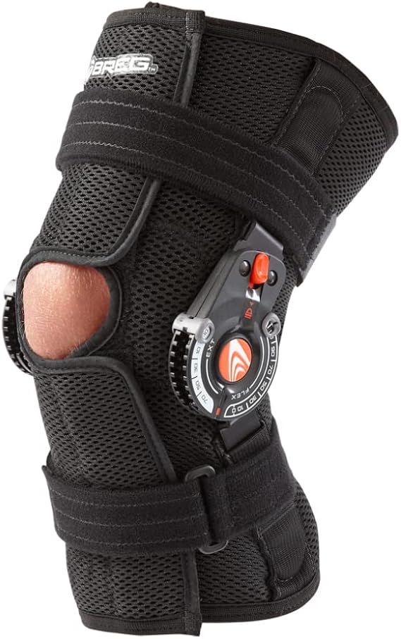 Breg Recover Knee Brace, Short, Airmesh, Open Back, Wraparound (Medium)