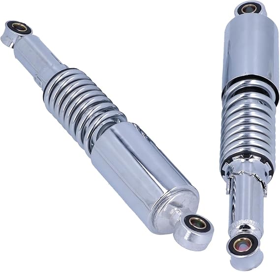 Spring 1 Pair 12.5 Inch Motorcycle Shock Absorbers For For For Suzuki Universal Rear Suspension Replacement Of Metal Motorbike Rear Absorber Replacement