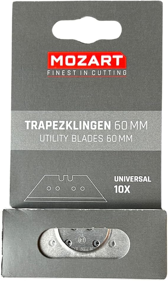 Mozart Trapezoidal Blades, Universal (10 Pack)