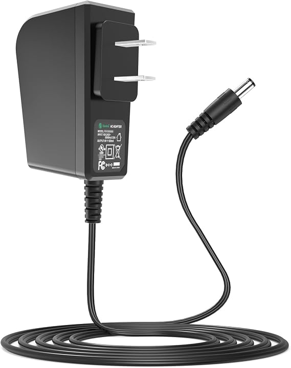 Guitar Pedal Power Supply, DC 9V Power Cord, Center Negative Tip.