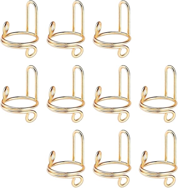 Fingernail Rings Set Unique Adjustable Size Makeup And Nail Art Lovers Seeking Daily Stylish Look Sturdy And Reliable For Long Term Can Also Be Conveniently Temporarily, gold