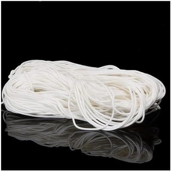 Silicon Sponge Cord,Solid FoamingCord Silicone 1pcs 10Meter Foamed Silicone Rubber Seal Strip Silicon Sponge Cord Round Solid,Dia.1/2/3/4/4.5/5/6/7/8/9/10/11/12-30(Size:Dia. 1mm)