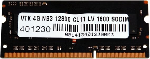 VisionTek 4GB DDR3L Low Voltage 1600 MHz (PC3-12800) CL11 SODIMM, Notebook Memory - 900641