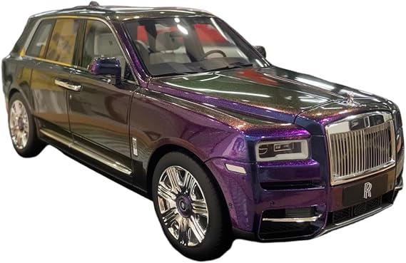 Scale Diecast Metal Model Toy 1 18 for Rolls-Royce Cullinan Miniature Diecast Model Car Display Collection for Display or Collectible