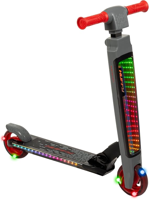 Huffy Light Up Inline Scooters with LED Lights, Multiple Color Options