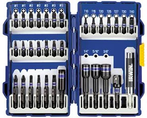 IRWIN Impact Driver Bit Set, 33-Piece (1840315)
