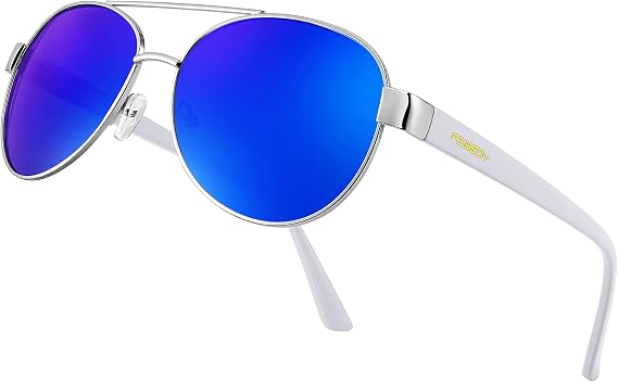 FEISEDY Classic Aviator Sunglasses for Women Pilot Polarized Sunglasses Men UV400 Protection for Driving Fishing Golf B4109