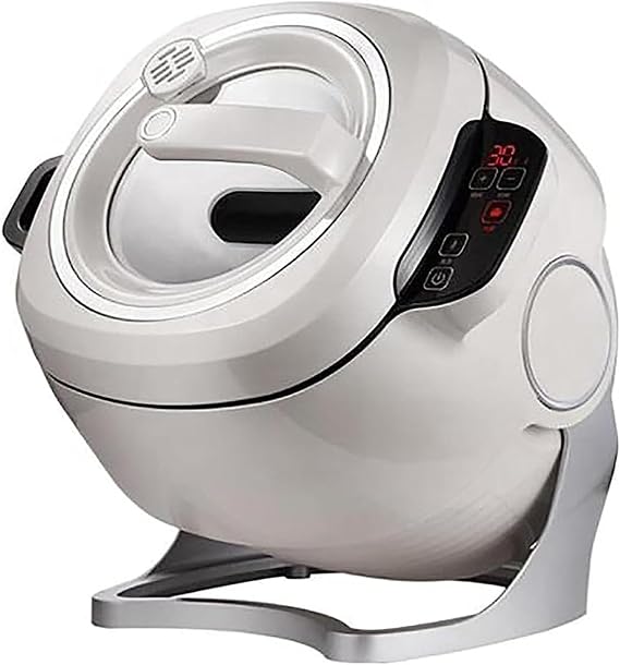 Automatic Cooking Machine - 2000W 6L Multi-Function Wok for Stir Frying, Stewing, and Cooking with One-Click Smart Start and 360 Automatic Rotation