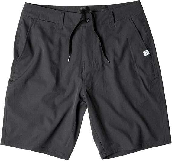 KAVU Dunk Tank Quick Dry Shorts with Hidden Pockets, Drawcord Trunks - Bracken Heather - 38