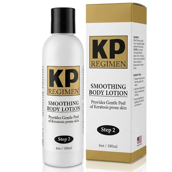 KP Regimen Keratosis Pilaris Exfoliating Body Lotion For Treatment of Keratosis Prone Skin - 6.0 OZ