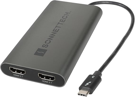 SonnetTech Thunderbolt Dual HDMI 2.1 Adapter