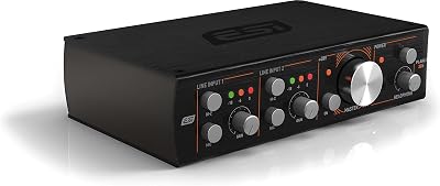 ESI planet 22x | Professional Dante audio interface with 2 inputs  2 outputs