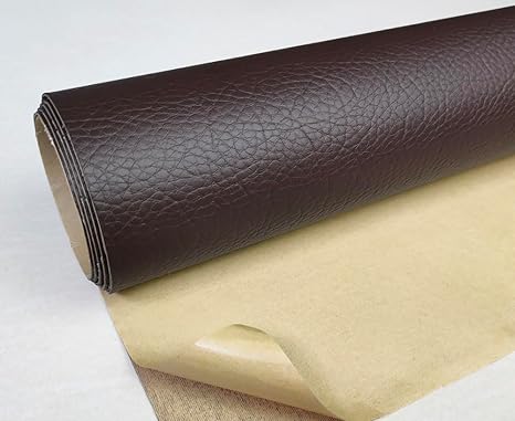 Leather Repair Patch,Leather Repair Tape,Leather Repair Patch for Furniture,Vinyl Repair Kit,Leather Couch Patch,for Sofas, Furniture, Car Seats, (Dark Brown,16x90 inch)