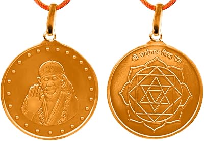 Sai Baba Yantra Locket Blessed And Energized