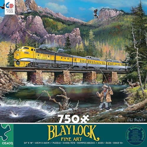 Ceaco - Ted Blaylock - Western Bound - 750 Piece Jigsaw Puzzle