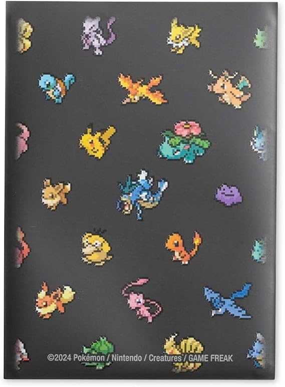 Pokemon Pokemon Center: Pokemon TCG: Pokemon Pixels Card Sleeves (65 Sleeves)