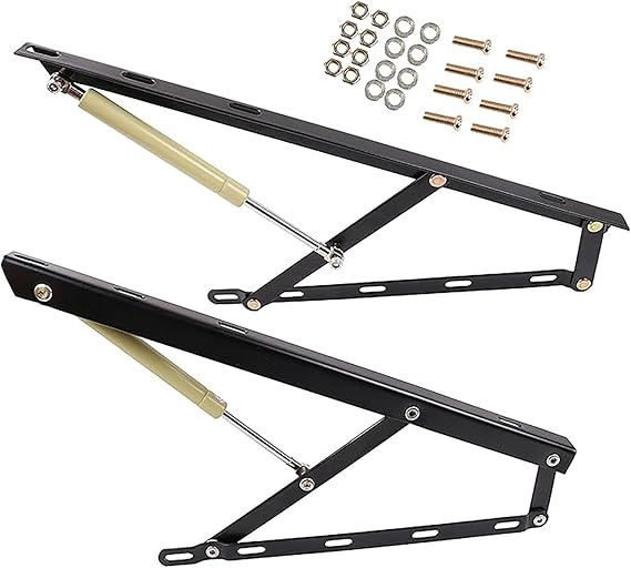 Bed Storage Lift Kit, Heavy Duty Hydraulic Bed Mechanism, Gas Spring Lift Support for Storage Bed Box or Sofa Bed