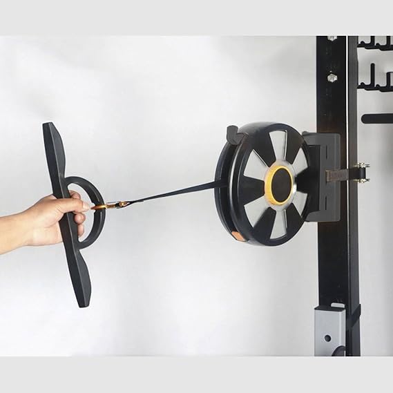 Home Fitness Equipment,Wall Mounted Eccentric Flywheel Training Equipment,Flywheel Trainer with Specific Inertia,Strength Training,Outdoor