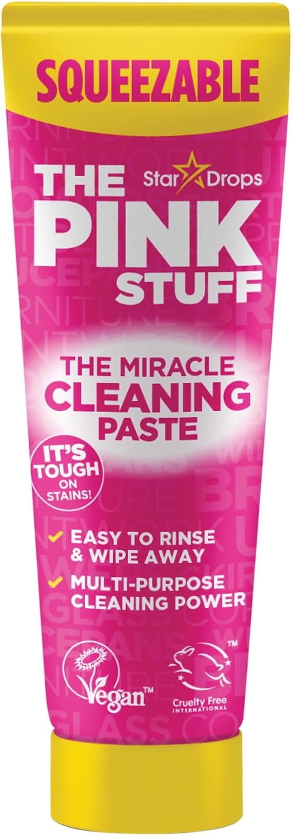 Stardrops The Pink Stuff Miracle Squeezable Cleaning Paste, 10.6 Oz