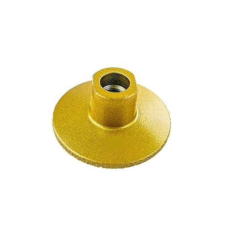 Brazed Flat Grinding Head 2-inch Angle Grinding Handle Quartz Stone Ceramic Tile Countertop Joint Polishing and Grinding Pad(1PC Coarse Sand 45)