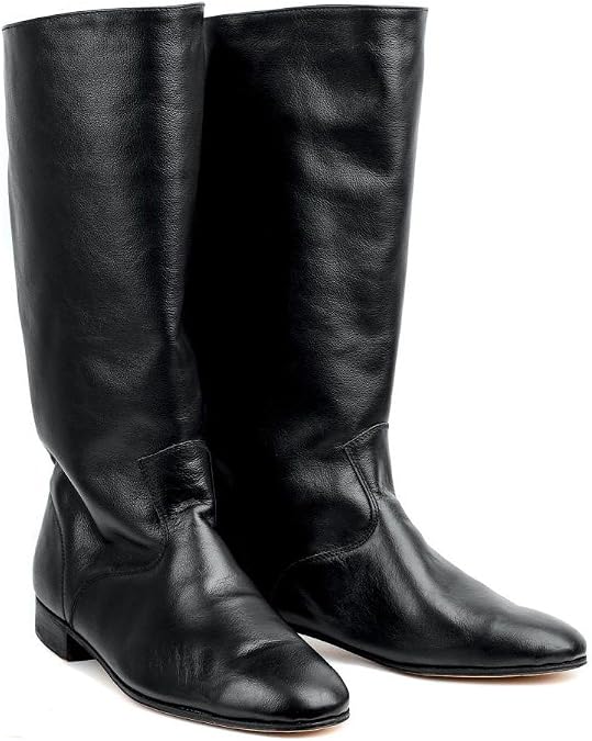 Russian leather boots men dance shoes Kozaken
