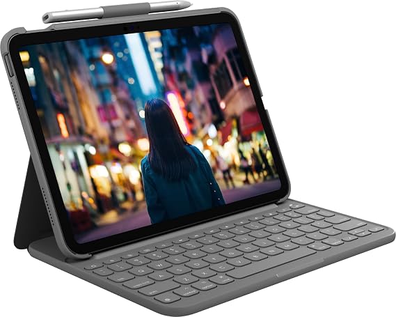 Logitech Slim Folio Keyboard Case - PAN QWERTY