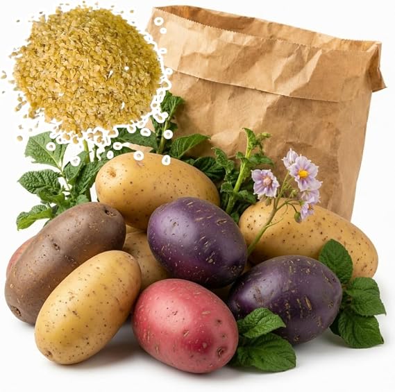 60 Mixed Potato Seeds for Planting